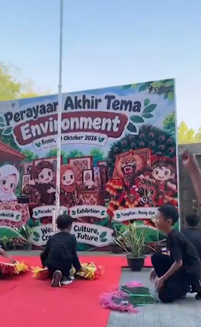 Perayaan Akhir Tema Environment SD IT At-Taqwa 2 Surabaya